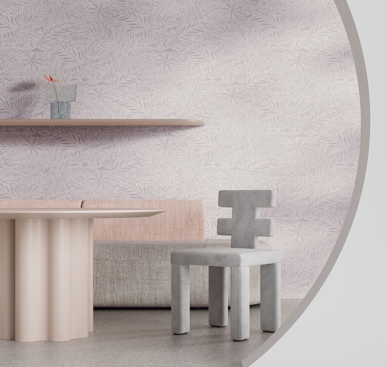 Обои Luna Круиз Мальдивы CRZ6 001 10,05×1 фото в интерьере